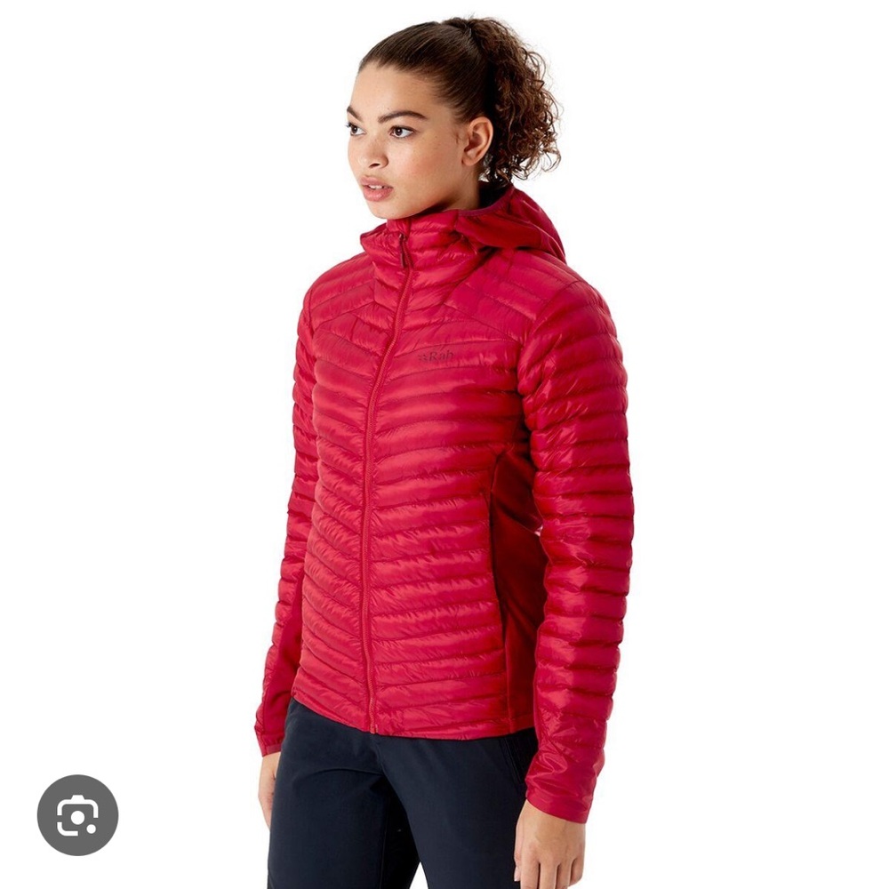 Women's Red Puffer Jacket
